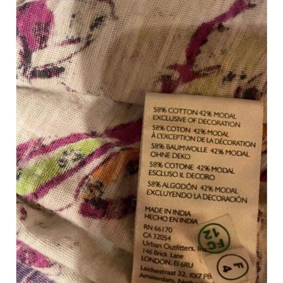 Free People Garden Party Maxi Top Size M - Picture 7 of 8